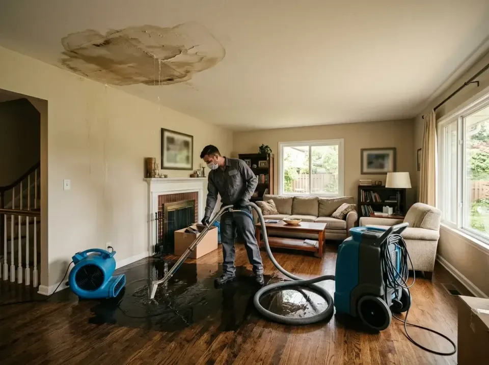 attic-pipe-burst-ceiling-drip-008 — frequently asked questions, Water Damage Restoration & Carpet Care in Miamisburg, OH